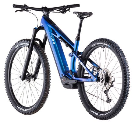 VTT Électrique Tout-Suspendu Cube Stereo Hybrid One44 HPC SLX 800 Shimano Deore XT 12V 800 Wh 29'' Bleu Nebula 2025
