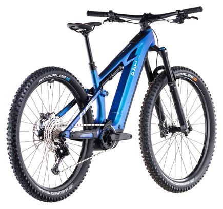 VTT Électrique Tout-Suspendu Cube Stereo Hybrid One44 HPC SLX 800 Shimano Deore XT 12V 800 Wh 29'' Bleu Nebula 2025