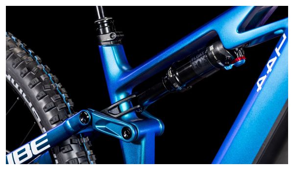 VTT Électrique Tout-Suspendu Cube Stereo Hybrid One44 HPC SLX 800 Shimano Deore XT 12V 800 Wh 29'' Bleu Nebula 2025