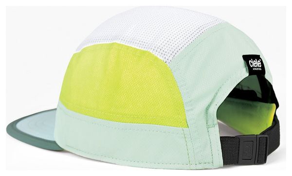 Casquette Ciele GOCap Field Iconic Bar Dusty Turquoise/White