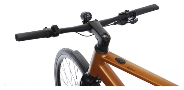 Vélo de Ville Electrique Bergamont E-Sweep Sport Shimano Claris 8V Mahle 250Wh Orange 2023 - Vélo d'Exposition