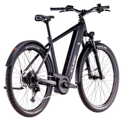 Cube Nuride Hybrid Pro 600 Allroad Bicicletta ibrida elettrica Shimano Cues 10S 600 Wh 29'' Nero 2025