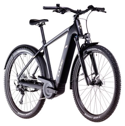 Cube Nuride Hybrid Pro 600 Allroad Bicicletta ibrida elettrica Shimano Cues 10S 600 Wh 29'' Nero 2025