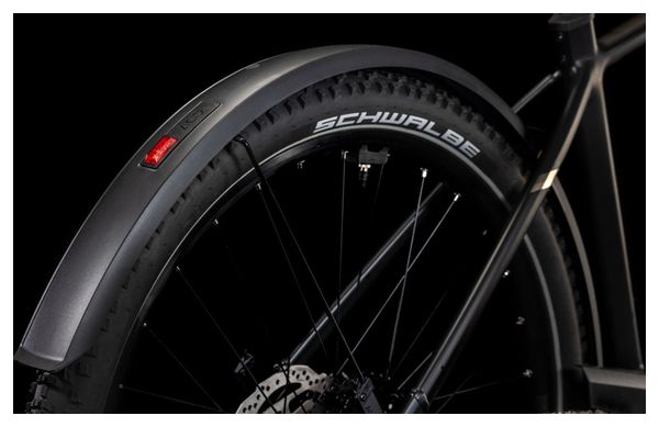 Cube Nuride Hybrid Pro 600 Allroad Bicicletta ibrida elettrica Shimano Cues 10S 600 Wh 29'' Nero 2025