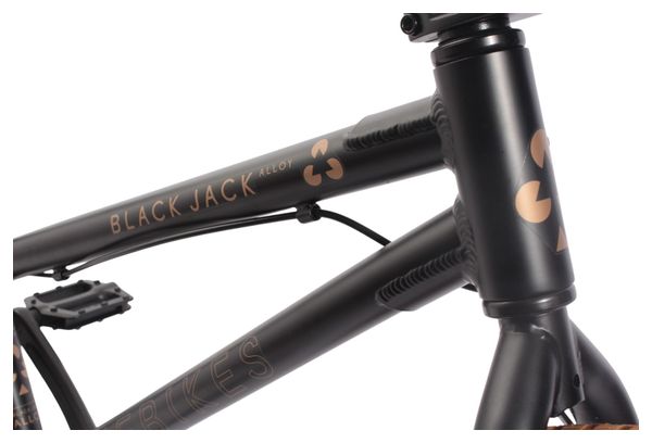 Vélo BMX alu BLACK JACK DISC AL noir 20 pouces 10 kg