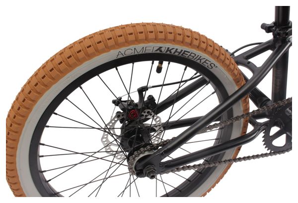 Vélo BMX alu BLACK JACK DISC AL noir 20 pouces 10 kg