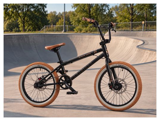 Aluminium BMX fiets KHE BLACK JACK DISC AL 20 inch 10 kg