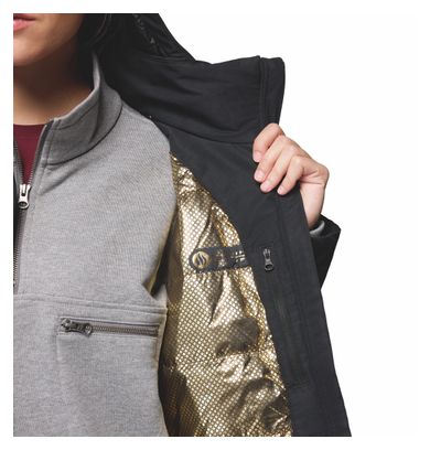 Columbia Pulaski Damen wasserdichter Parka mit Kapuze Schwarz