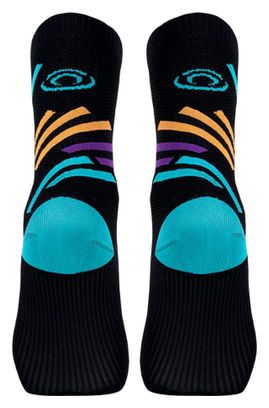 Chaussettes BV Sport Light Run Miami Noir/Turquoise 