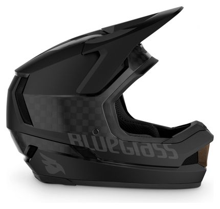 Bluegrass Legit Carbon Full Face Helmet Mat Zwart 2022