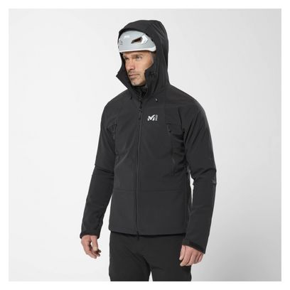 Veste Coupe-Vent Softshell Millet K Absolute Shield Noir Homme