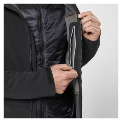 Veste Coupe-Vent Softshell Millet K Absolute Shield Noir Homme