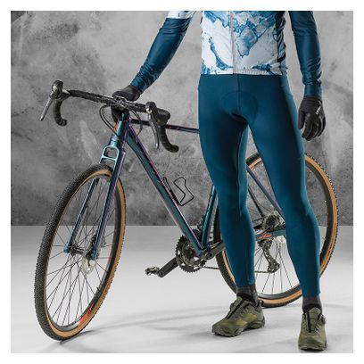 Loeffler cuissard à bretelles long M Bike Bib Tights Thermo Elastic pour Homme-Bleu