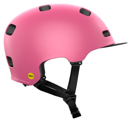 Poc Crane Mips Actinium Mat Roze Helm