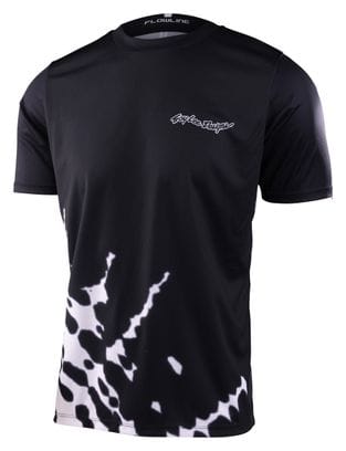 Troy Lee Designs Flowline Short Sleeve Jersey Black/White