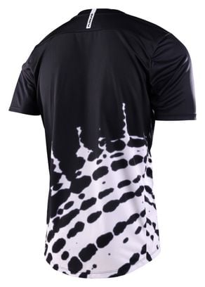 Troy Lee Designs Flowline Short Sleeve Jersey Black/White