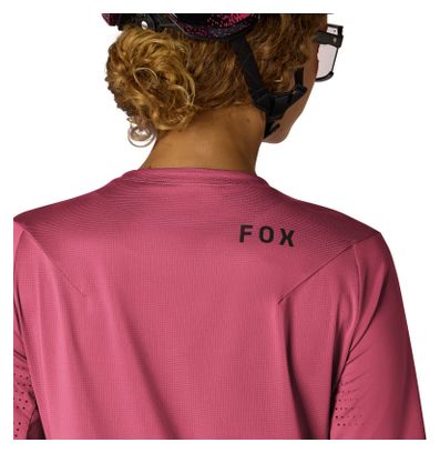 Maglia a maniche corte Fox Flexair rosa da donna