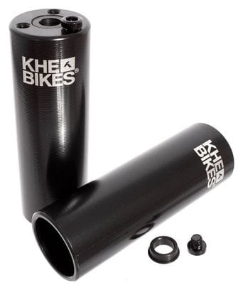 BMX PEGS PRO LASER ADULTE NOIR ALU 10MM/14MM KHEBIKES