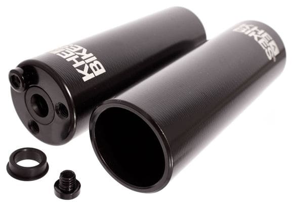 BMX PEGS PRO LASER ADULTE NOIR ALU 10MM/14MM KHEBIKES