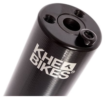 BMX PEGS PRO LASER ADULTE NOIR ALU 10MM/14MM KHEBIKES