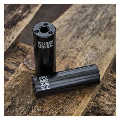 BMX PEGS PRO LASER ADULTE NOIR ALU 10MM/14MM KHEBIKES