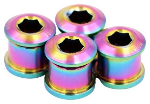 Pride Vortex Titanium Large bolt kit - Oil Slick