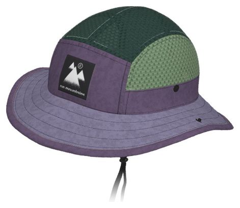 BNDCKGorra Trail Gama Recortes Verde / Morado