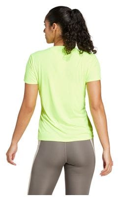 adidas Adizero Yellow Women's short sleeve jersey