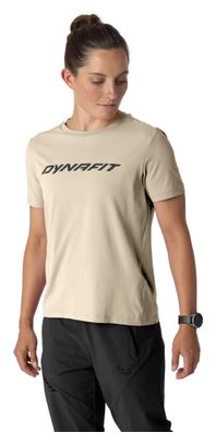Maglietta da trail Dynafit Traverse bianca da donna