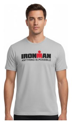 Ironman Creator 2.0 Heren Kort Mouw T-shirt Licht Grijs
