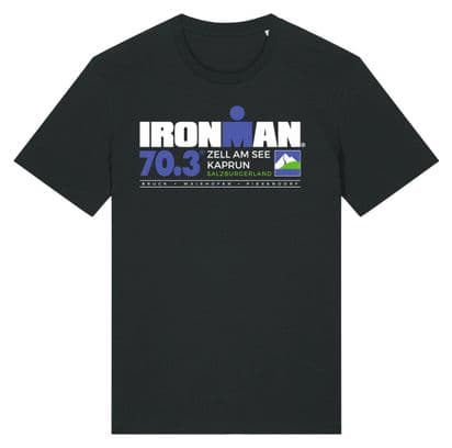 Ironman 70.3 Zell Am See Kurzarm T-Shirt Schwarz Herren