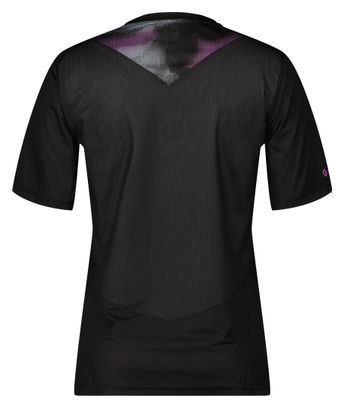 Maglia a maniche corte Scott Trail Vertic Donna Nero/Viola