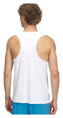 Under Armour Launch Elite Tank Top Weiß Mann