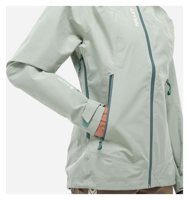 Veste Imperméable Femme Millet Seneca Gore-Tex 3L Vert 