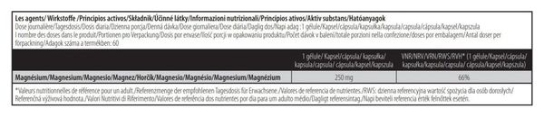 Magnesium + Chelate (60 Caps) - Biotech Usa - Magnésium