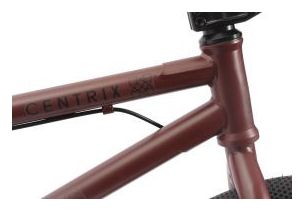 Vélo BMX adulte CENTRIX FC rouge-marron 20 pouces 10.9 kg