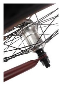 Vélo BMX adulte CENTRIX FC rouge-marron 20 pouces 10.9 kg