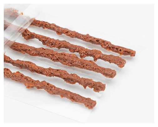 Kit de réparation crevaison tubeless vélo – Outil d’insertion + 5 mèches