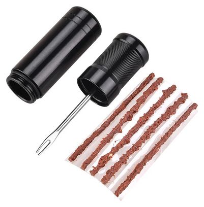 Kit de réparation crevaison tubeless vélo – Outil d’insertion + 5 mèches