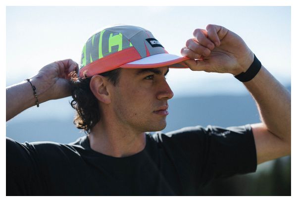 Cappellino da corsa Incylence Neon Storm Lila