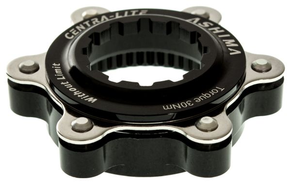 Ashima Center Lock Adapter Schwarz Montieren Sie 6 Löcher