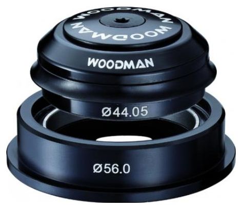 WOODMAN Headset AXIS AA - SICR SPG Semi-Integrated Tapered Black