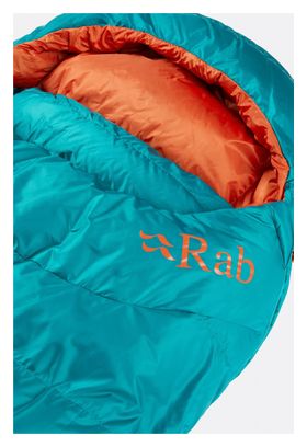 Rab Ascent 500 Regular damesslaapzak blauw