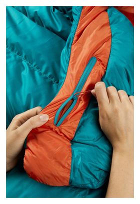 Rab Ascent 500 Regular Saco de Dormir Mujer Azul