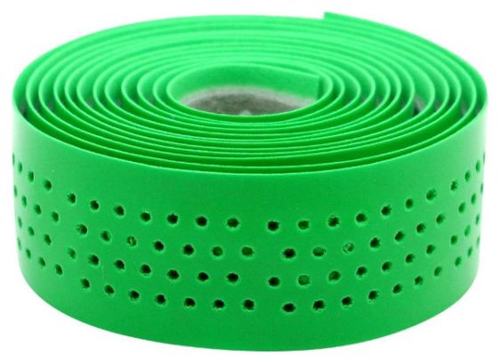 Ruban de guidon Velox gloss perfore vert brillant