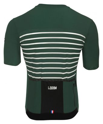 LeBram Ventoux Korte Mouw Jersey Agave Groen Slim Fit