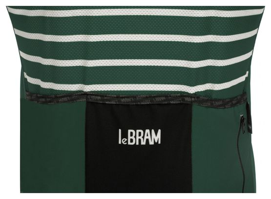 LeBram Ventoux Korte Mouw Jersey Agave Groen Slim Fit