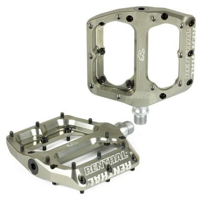 Coppia di pedali Renthal Revo-F 10 Flat Pins Oro