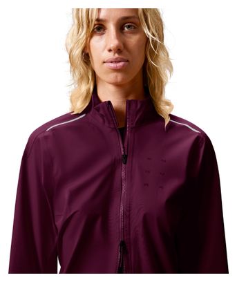 Giacca impermeabile Endura Pro SL Race viola da donna