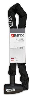 Lynx Cityline 95 Lock de chaîne compacte noire